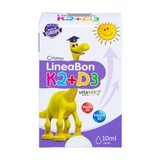 [HSD 05.2027] Thực phẩm bảo vệ sức khỏe LineaBon K2 + D3 (Chai 10ml)