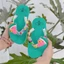 Dép Kẹp Xỏ Ngón Trẻ Em Đính Sticker Dưa Hấu Cao Cấp Handmade Dễ Thương Đế Cao Su Non Êm Chân