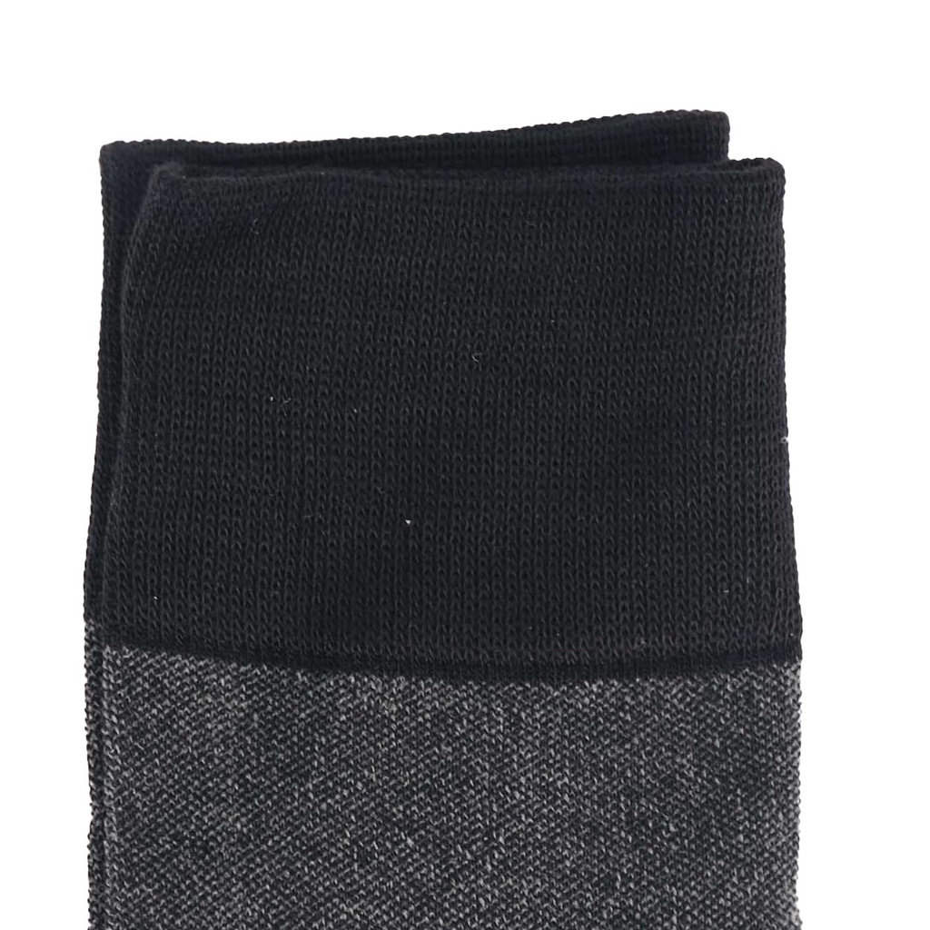 Ảnh Tất Cổ Cao Mang Giày Tây, Màu Đen - CLASSIC TRIO  - Cotton Co Giãn Thấm Hút Tốt - Thương Hiệu Be Classy 2