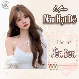 Thuốc Nhuộm Tóc Nâu Hạt Dẻ | Lên Từ Nền Đen / Không Cần Tẩy Tóc 100G - Khanh.Color