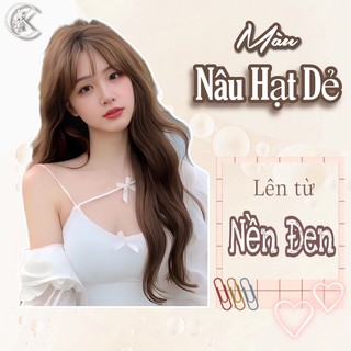 Thuốc Nhuộm Tóc Nâu Hạt Dẻ | Lên Từ Nền Đen / Không Cần Tẩy Tóc 100G - Khanh.Color