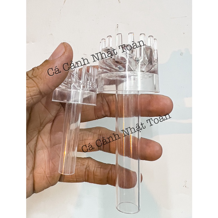 ĐẦU LỌC VÁN, HÚT MẶT XOAY MICA MINI CHO BỂ CÁ CẢNH
