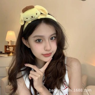🐳 𝑭𝑹𝑬𝑬𝑺𝑯𝑰𝑷 🐳 Băng đô tóc phối lông các nhân vật hoạt hình gấu dâu xinh xắn cho bạn gái