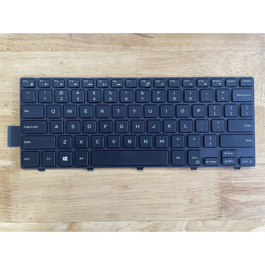 Tastiera Per Notebook Dell Inspiron 14 3442 5451 5455 5458 - QWERTY Nero (Unbranded)