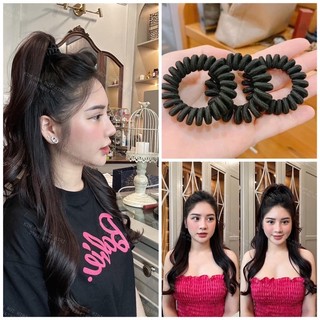 Sét 10 cái dây buộc tóc tạo phồng hotgirl (kèm ảnh thật tự chụp)