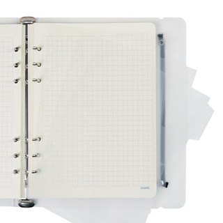 KLONG - Sổ binder còng sắt nét đứt kẹp còng sắt A5 - chọn ruột Lined hoặc Caro (6x6)mm 100/76; MS: 516 / 517🐻🌸