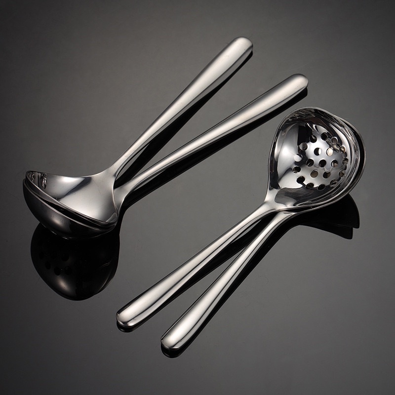 Muôi múc canh, muôi lỗ Inox 304 Cao Cấp Sang Trọng (Phom nhỏ dành cho gia đình nhỏ) - V94