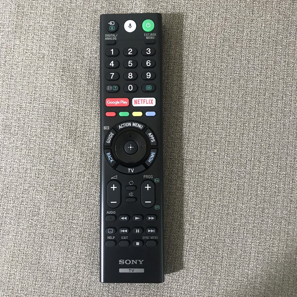 Điều khiển tivi sony các dòng LCD LED SMART và loại có giọng nói, có hàng chính hãng mới 100%, tặng pin AAA