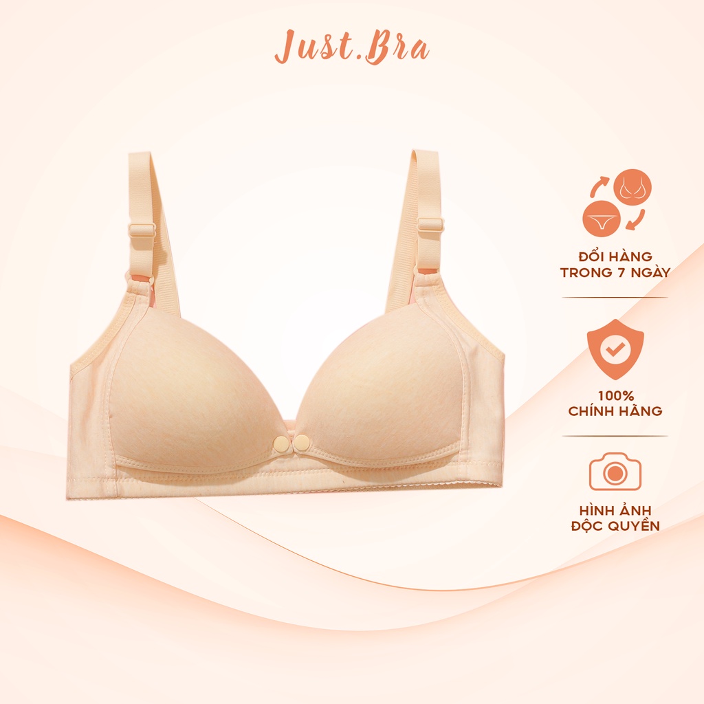 Áo lót bầu và sau sinh Just Bra chất liệu thoáng mát co dãn tốt có móc cài tiện lợi ALB01 spe