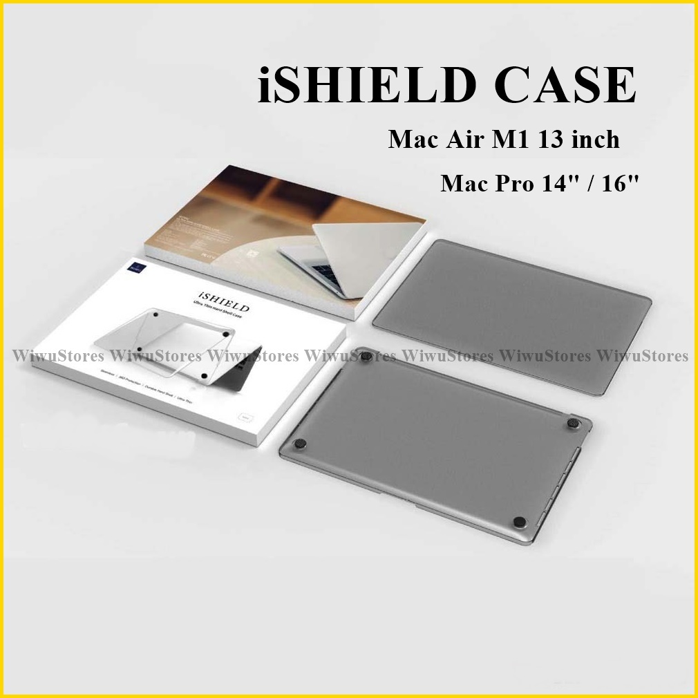 Ốp WIWU iSHIELD Ultra thin Case cho Macbook Air M1 M2 Pro