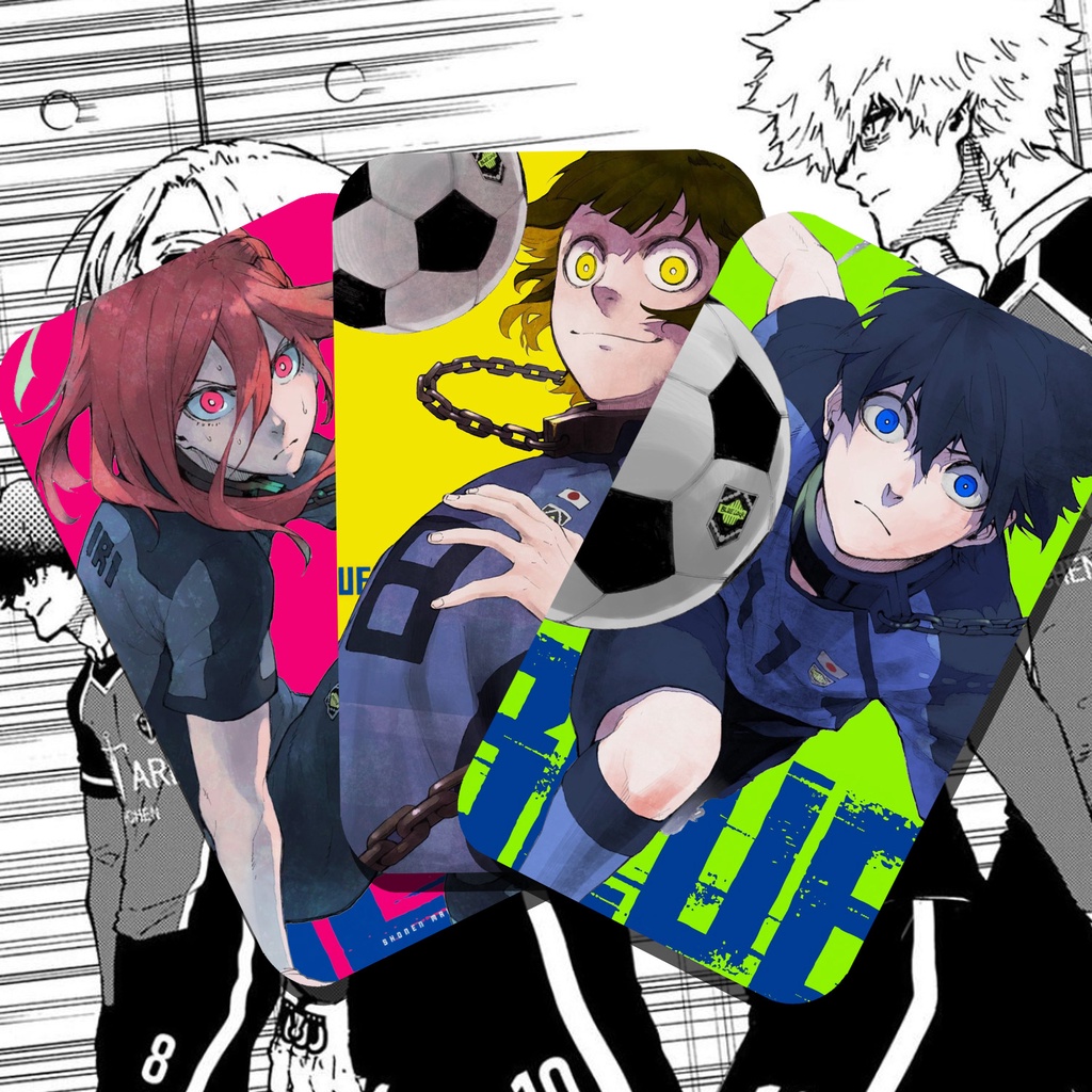 Thẻ Nhân Vật Blue Lock Manga Anime Bo Góc (Combo 4 Cái) - Blue Lock ...