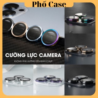 Bộ 3 Kính Cường Lực Bảo Vệ Camera Cao Cấp Cho iPhone 14 Promax 13 Promax 12 Promax 11 Promax