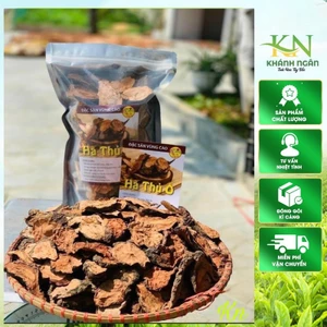 Củ Hà Thủ Ô Đỏ Khô 1kg Thái Miếng [Chuẩn Rừng], Hà Thủ Ô Ngâm Riệu | Ngăn Tóc Bạc Sớm, Bồi Bổ Sức Khỏe
