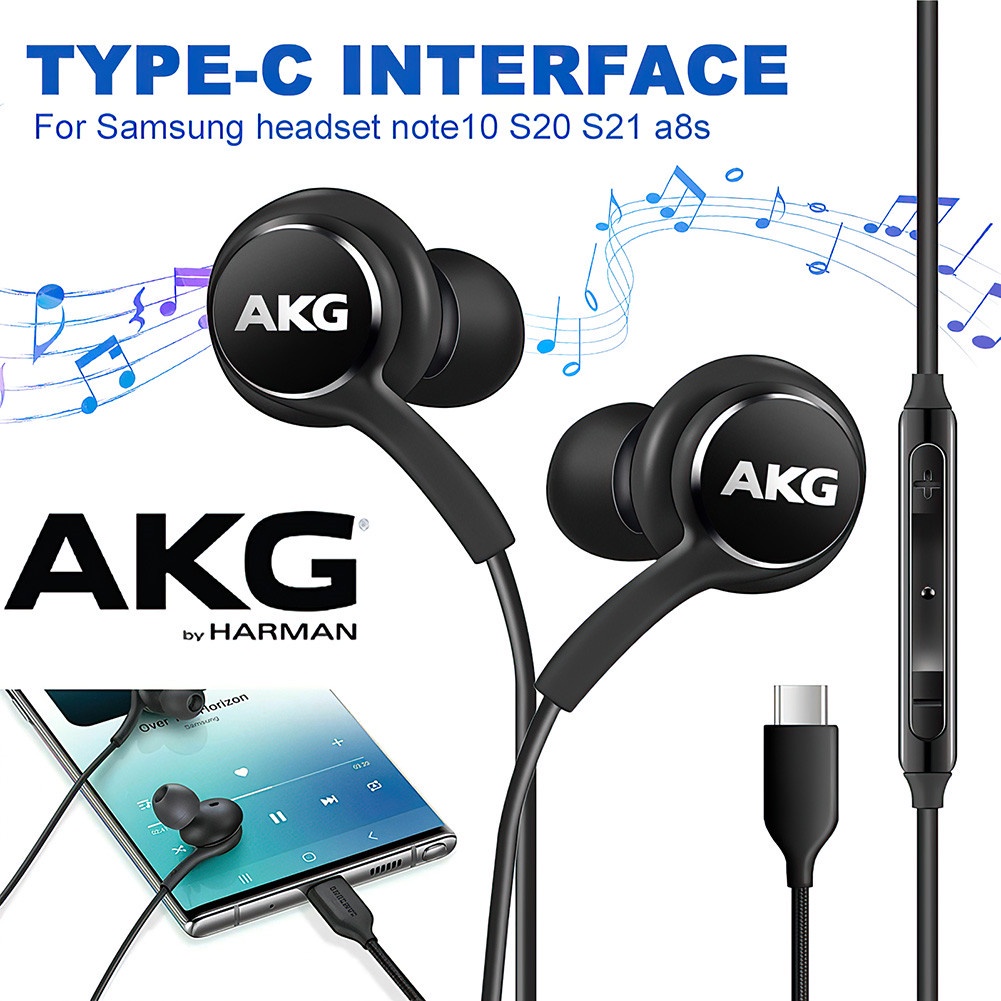Tai Nghe SamSung AKG S8 S9 S10 S20 S21 S22 Note 8 Note 9 Note 10 Note ...