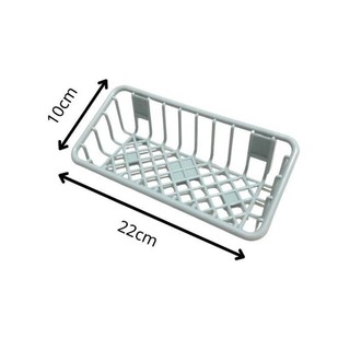 Kệ đựng đồ đa năng caro Việt Nhật, khay nhà bếp, nhà tắm dán tường xinh xắn