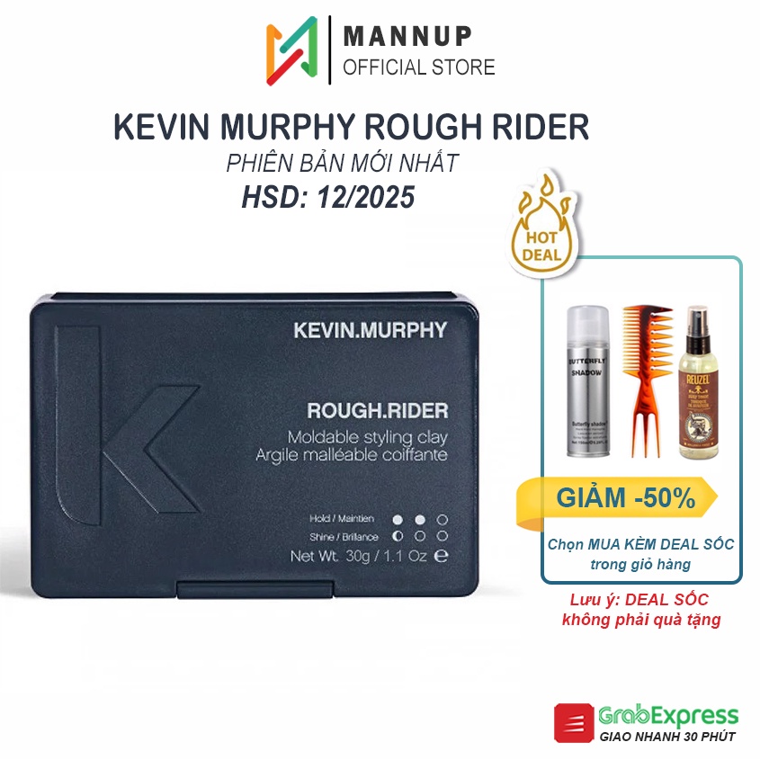 Sáp Vuốt Tóc Kevin Murphy Rough Rider 30g - Chính Hãng 100% | Shopee ...