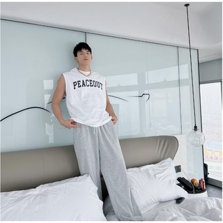 Áo Tanktop Cổ Tròn Bóng Rổ Phong Cách Nam Nữ Thể Thao, Chất Liệu Cotton Co Dãn 4 Chiều Thoáng Khí Thấm Hút Mồ Hôi