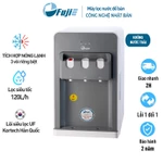 Máy lọc nước nóng lạnh mini để bàn nhập khẩu FujiE, 4 cấp lọc UF Kortech Hàn Quốc gia đình uống trực tiếp làm lạnh Block — ảnh 2