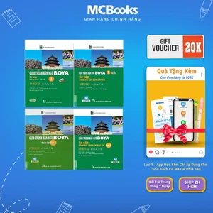 Sách Combo Giáo Trình Boya Sơ Cấp 1 và 2 ( 2 cuốn bài học + 2 cuốn bài tập ) - MCBooks Chính Hãng