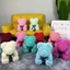 Set hoa gấu xốp handmade size 25cm làm quà tặng