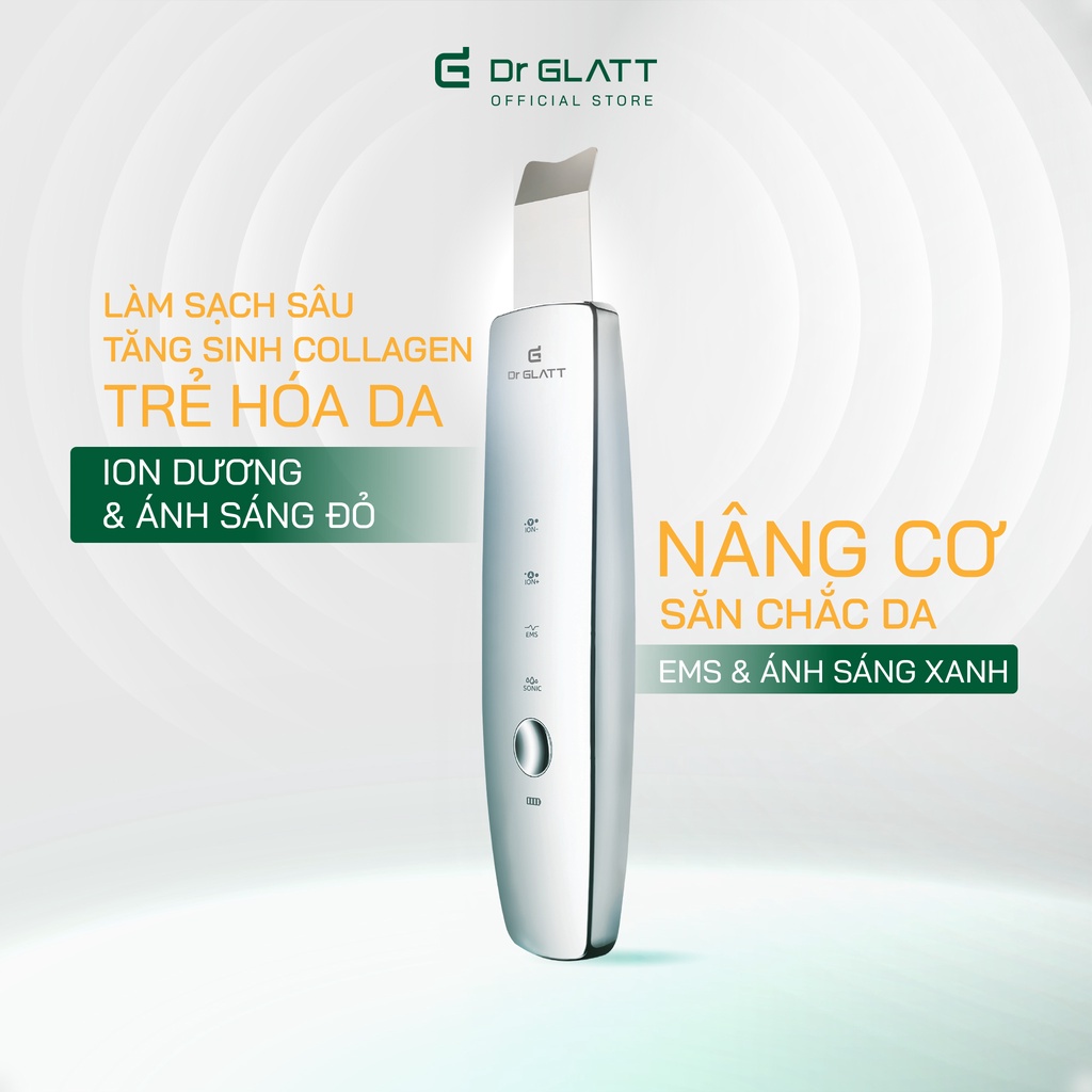 Ảnh Máy đẩy tinh chất tẩy tế bào chết nâng cơ mặt trẻ hoá da mặt DR GLATT ULTRAS 2.0 3