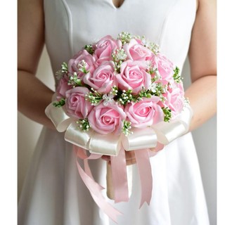 Bo hoa Hồng sap cô dâu trong ngày cưới, Bouquet of wedding flowers