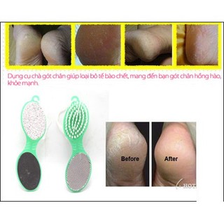 Đá bọt biển chà gót chân tẩy tế bào chết 4 in 1 #A148