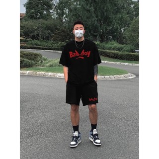 Bộ Thể Thao Nam BAD BOY Cá Tính Mùa Hè, Chất Liệu Cotton Khô 100% Thoáng Mát Thấm Hút Mồ Hôi Tốt