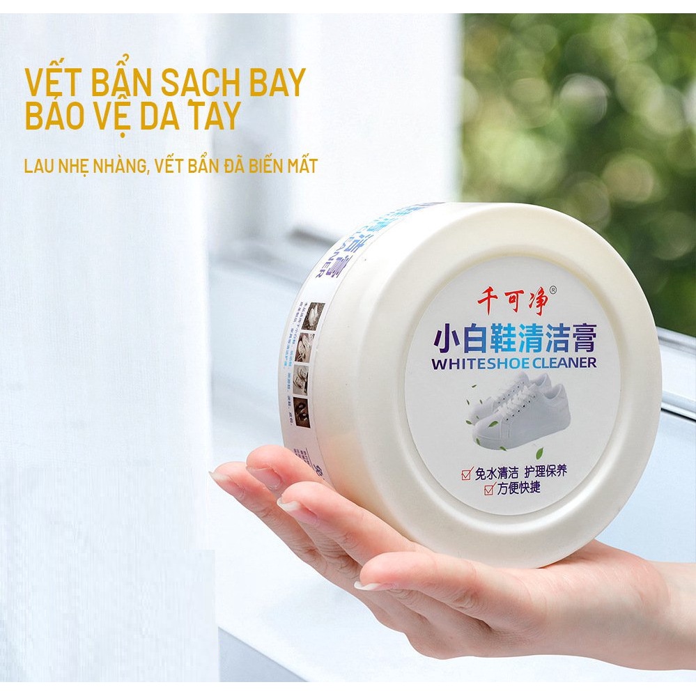 Sáp vệ sinh giày làm bóng đồ da sofa 260gr