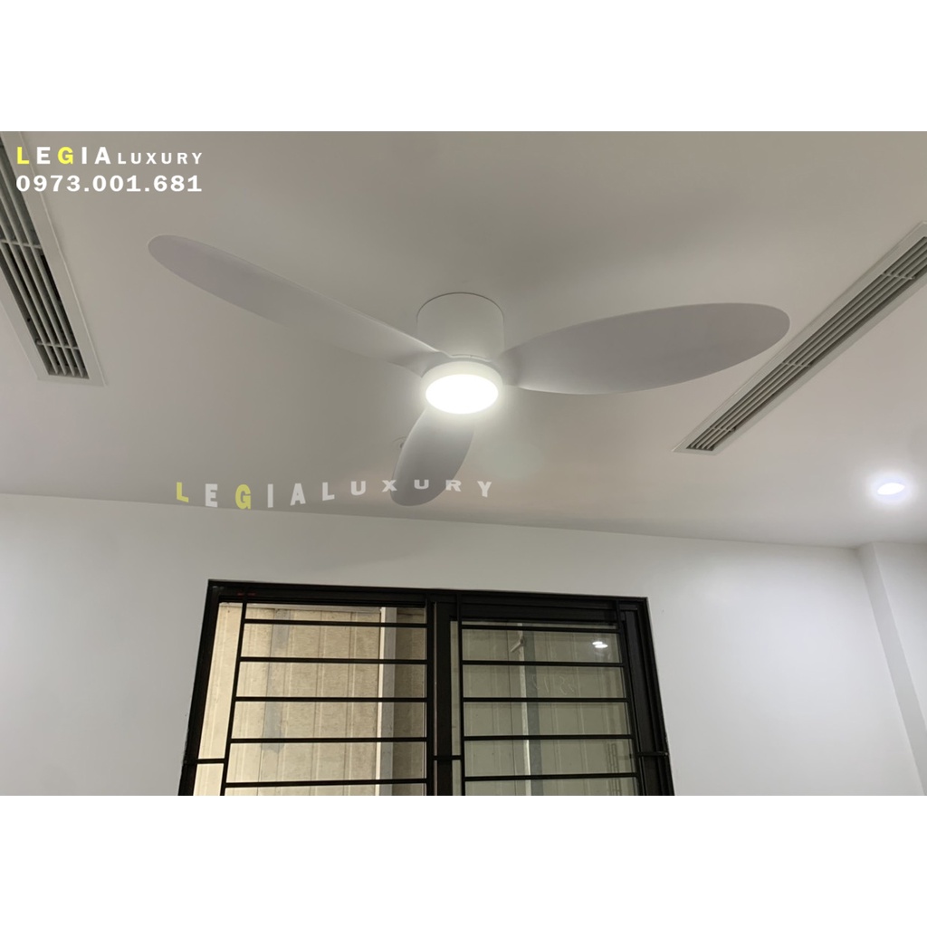 Ảnh Quạt Trần Đèn Gió Mạnh LÊ GIA LGFAN728T - Chiều Cao 18cm - Sải Cánh 132cm - Bảo Hành 5 Năm 3