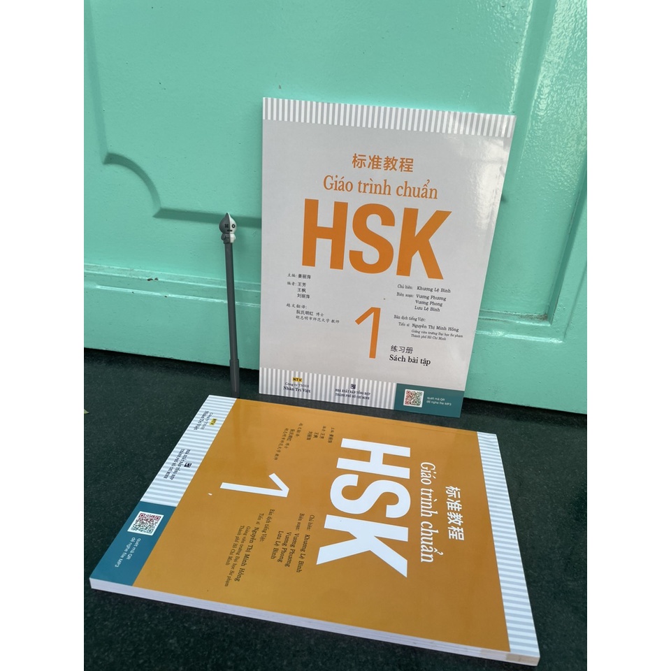 Ảnh Combo Sách Giáo Trình Chuẩn HSK 1 - Bài Học và Bài Tập (Kèm 1 MP3) ( Tặng Kèm Viết ) 1
