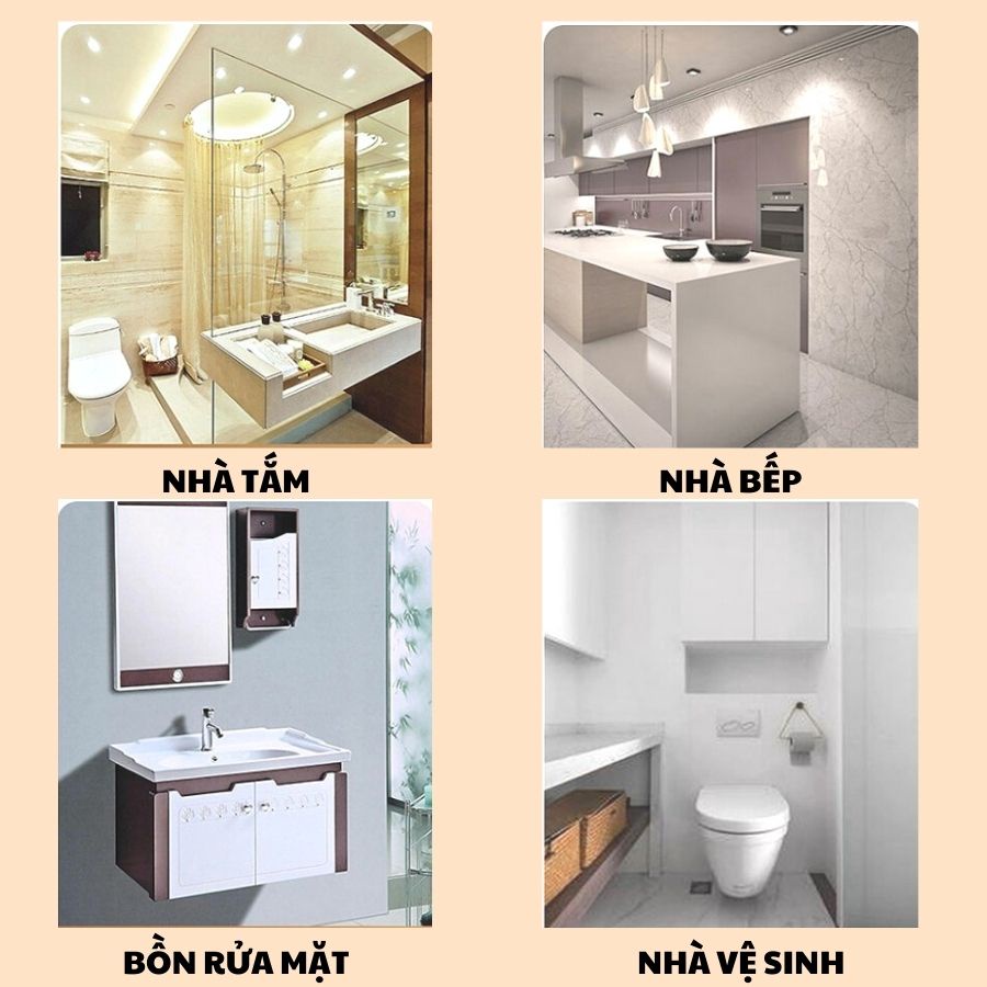 Kệ Nhựa Treo Tường ENODA HOME Đựng Phụ Kiện, Khay Dán Tường Để Phụ Kiện Tiện Lợi P044