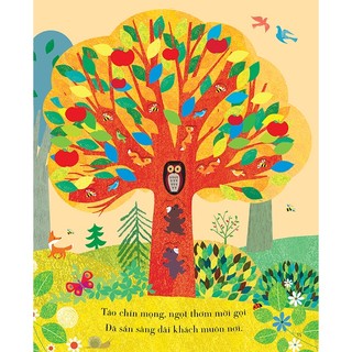 Sách tranh song ngữ Mùa đến,mùa đi - Cây - ehomebooks - Cho trẻ từ 0-6 tuổi