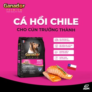 Thức Ăn Hạt Khô Cho Chó Con và Chó Lớn Ganador 20kg – Dinh Dưỡng Đầy Đủ [ GANADOR ]