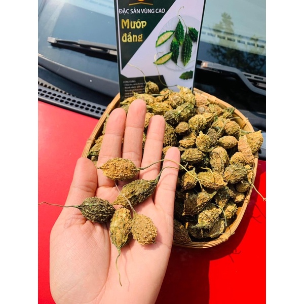 Mướp đắng khô(khổ qua rừng)nguyên quả, hỗ trợ người tiểu đường, bệnh gút, giảm mỡ máu [500-1000gr]