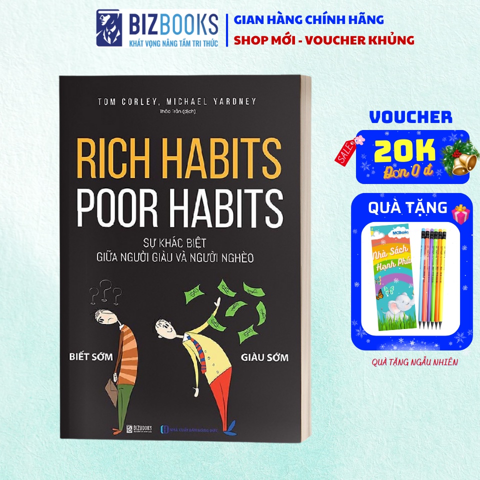 Sách Rich Habits Poor Habits Sự Khác Biệt Giữa Người Giàu Và Người