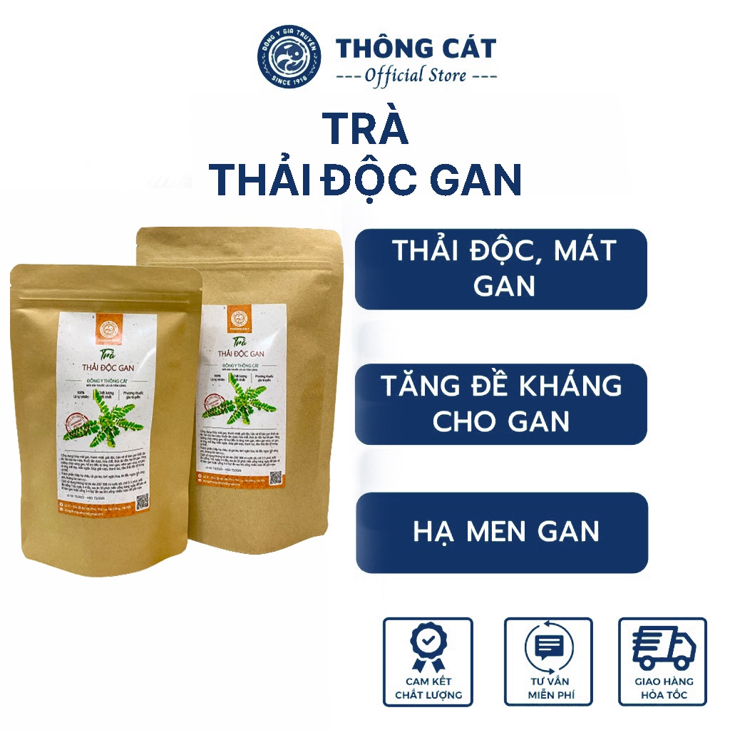 Trà Thông Cát Giải Độc Gan - Hình ảnh thực tế