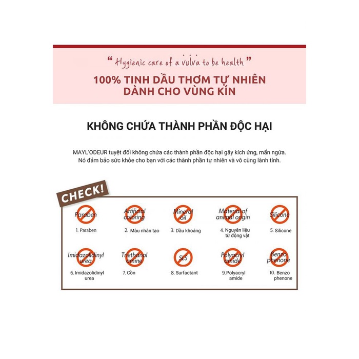 Nước Hoa Vùng Kín May L’odeur Inner Therafume 2Nite lưu hương lâu - PHUONGANHOUSE