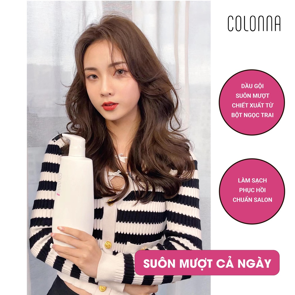 Dầu gội suôn mượt - dành cho tóc nhuộm, tóc nối