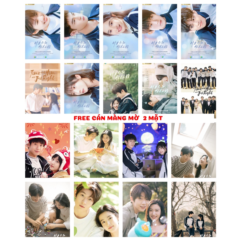 Lomo card 18 ảnh phim Thời gian và anh, vừa hay đúng lúc - Time and Him Are  Just Right | Shopee Việt Nam