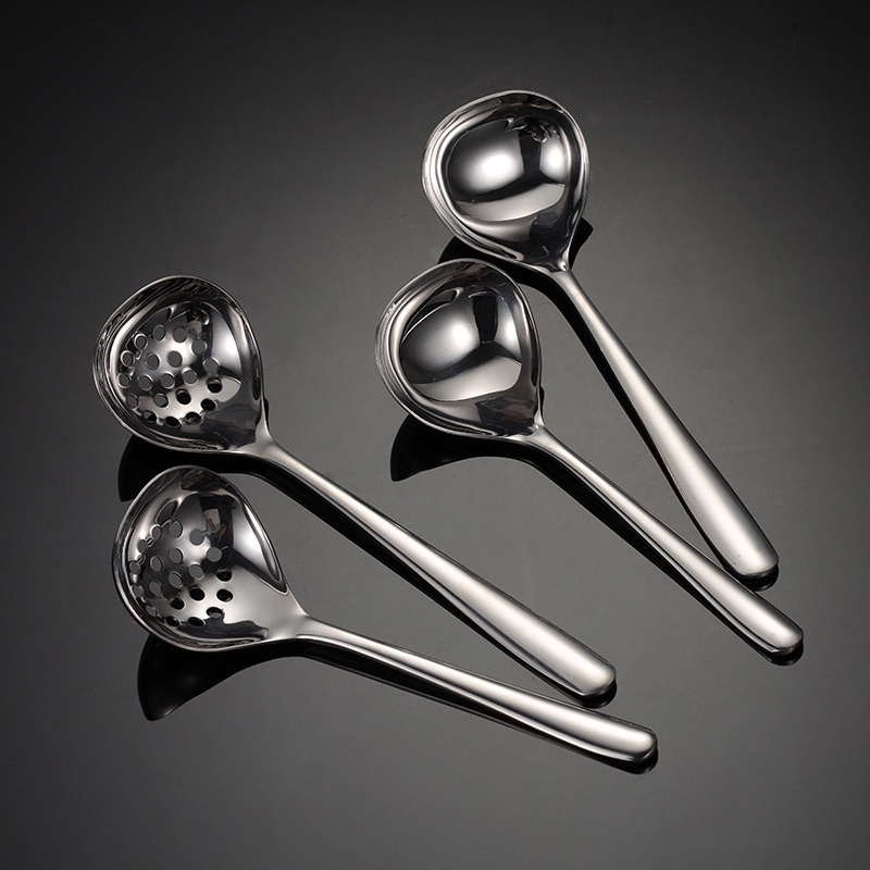 Muôi múc canh, muôi lỗ Inox 304 Cao Cấp Sang Trọng (Phom nhỏ dành cho gia đình nhỏ) - V94