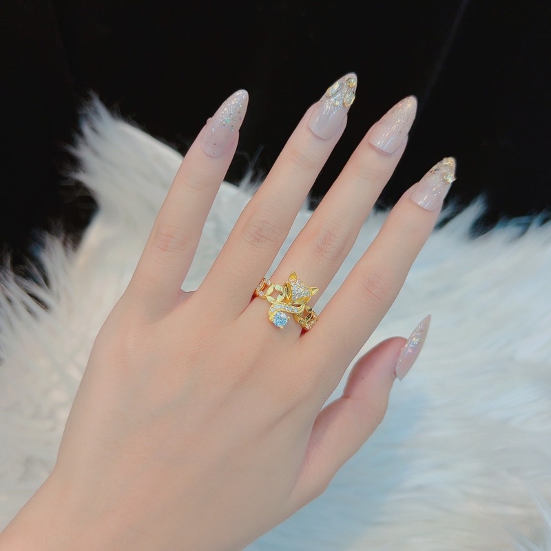 Gold-Plated Feng Shui Ring by nicholasnguyen159