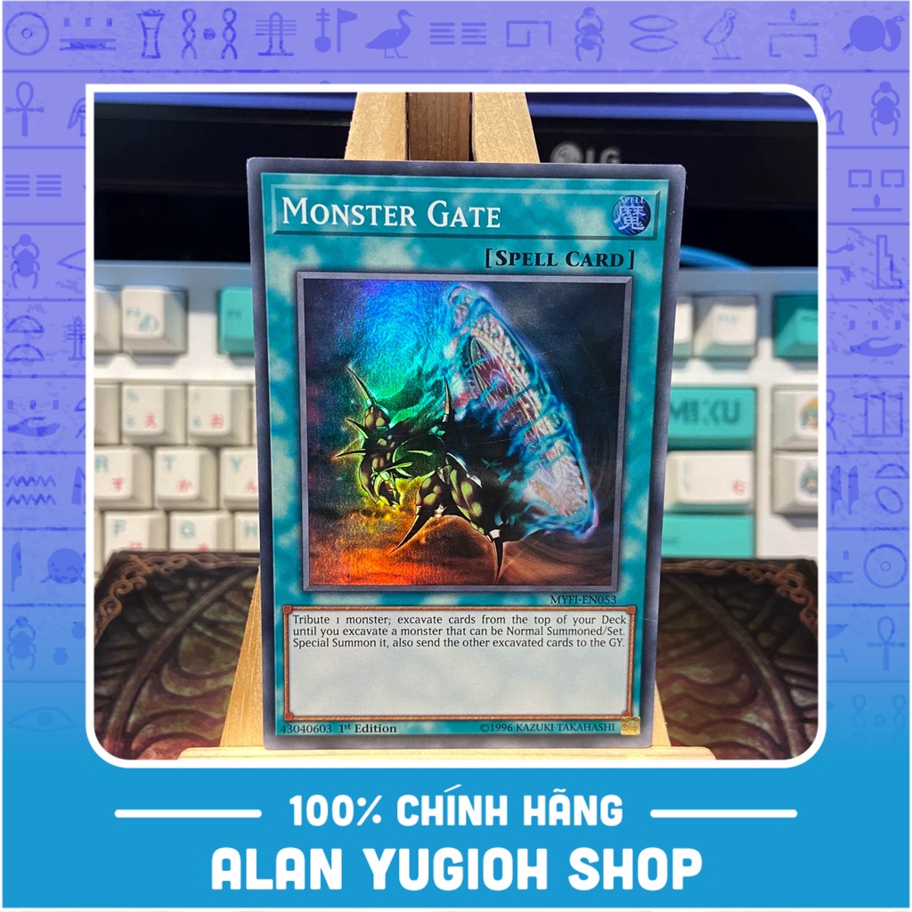 [UK] [ Bài Yugioh Chính Hãng ] Monster Gate - MYFI-EN053 - Super Rare ...