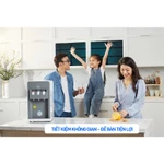 Máy lọc nước nóng lạnh mini để bàn nhập khẩu FujiE, 4 cấp lọc UF Kortech Hàn Quốc gia đình uống trực tiếp làm lạnh Block — ảnh 4