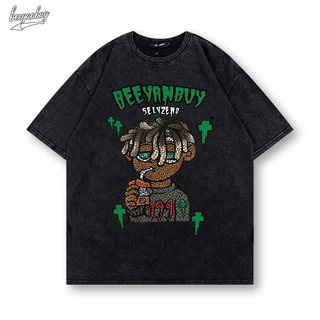 Áo thun phông nam nâu xám local brand BEEYANBUY T-shirt chất form rộng unisex 100% cotton-N0048