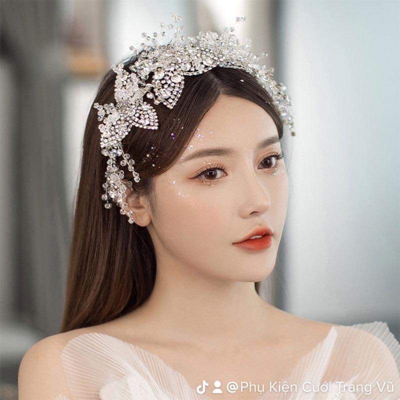 bờm tóc cô dâu