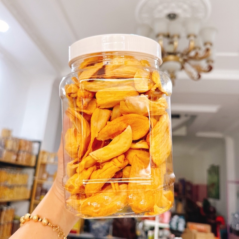 Mít Thái A sấy giòn loại 1 giòn ngọt-Hộp vuông 300G