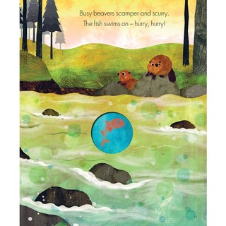 Sách tranh song ngữ Dòng sông - Hành trình vĩ đại về biển cả - ehomebooks - Dành cho trẻ từ 0-6 tuổi
