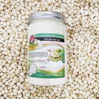 Bột Hạt Sen Nguyên Chất Senfarm - Không đường