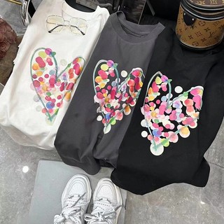 HIIXIIVI Áo Thun 100% Cotton Tay Ngắn Dáng Rộng In Họa Tiết Plus Size 5XL Thời Trang Cho Nam Và Nữ
